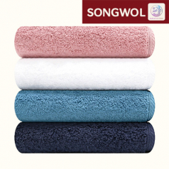 [송월타올] 코마40수 무지40 수건 180g