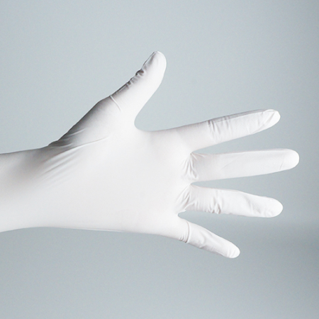 그린리빙 식품용 니트릴장갑 100매 화이트 S사이즈 #3