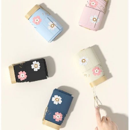 초경량 7단 암막 양우산 핑크플라워 #3