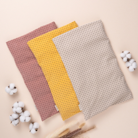 따스로미 코듀로이 땡땡이 현미 복부 찜질팩 핫팩 #4