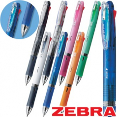 제브라클립온슬림4색볼펜