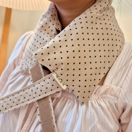 따스로미 코듀로이 땡땡이 현미 목 어깨 찜질팩 핫팩 #3