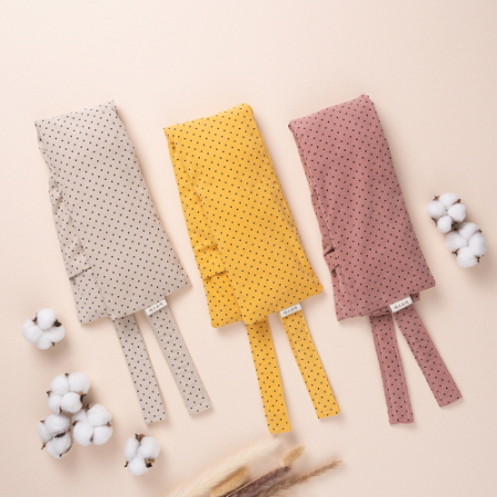 따스로미 코듀로이 땡땡이 현미 목 어깨 찜질팩 핫팩 #4