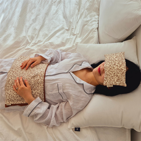 따스로미 시그니처 브라운 현미 복부+눈 찜질팩 2종세트 #3