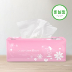 누리케어 뽑아쓰는 팝업 미용티슈 230매