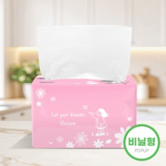 누리케어 뽑아쓰는 팝업 키친타월 미니 100매