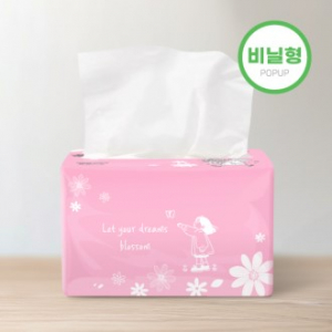 누리케어 뽑아쓰는 팝업 미용티슈 미니 230매