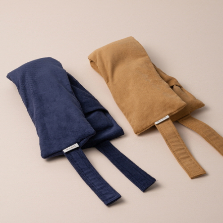 따스로미 코듀로이 무지 현미 복부+목+눈 찜질팩 3종세트 #5