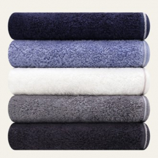 [송월타올] 솔리드 혼방사 블루밍 무지40 수건