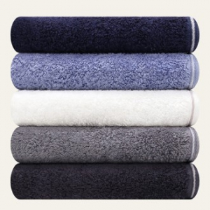 [송월타올] 솔리드 혼방사 블루밍 무지40 수건