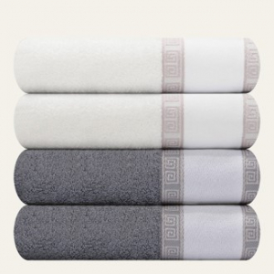 [송월타올] 뱀부얀 170g 프리미엄 격자 전사40 수건 - 외코텍스 1등