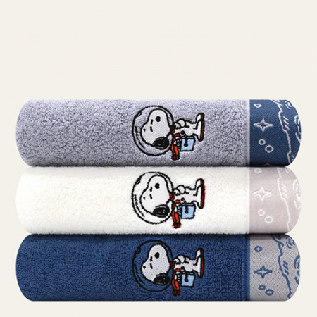 [송월타올] 스누피 스페이스40 수건 160g #2