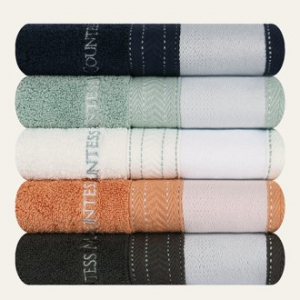 [송월타올] 카운테스마라 스티치헤링본 전사40 수건