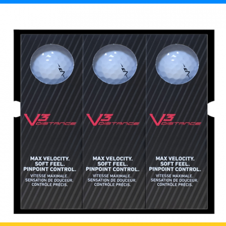 테일러메이드 V3 디스턴스 9구 (3pc) 테일러메이드 골프공 3피스  골프공 선물세트 #2
