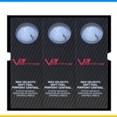 테일러메이드 V3 디스턴스 9구 (3pc) 테일러메이드 골프공 3피스  골프공 선물세트