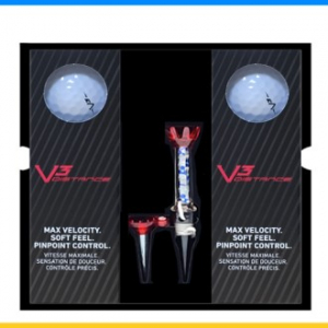 테일러메이드 V3 디스턴스 6구 자석티세트 (3pc) 테일러메이드 골프공 3피스  골프공 선물세트