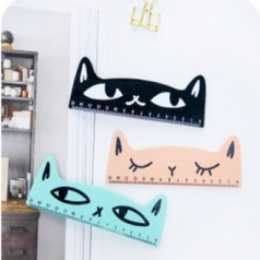 고양이 원목자 나무자