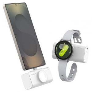 아이리버 올인원 고속 충전 C타입 일체형 보조배터리 5000mAh 갤럭시워치 및 애플워치 호환 ICW-H50