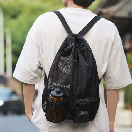 Y리빙 매쉬 방수 초경량 캐주얼 스트링 백팩 #2