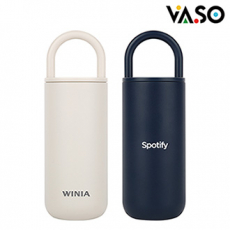 바쏘 비트 스텐 핸들 진공 텀블러 450ml