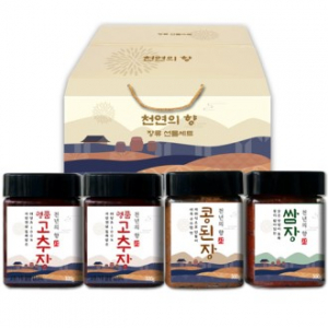 [25년추석][천연의향]전통장류4종세트(면세)