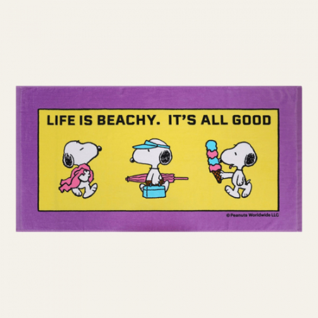 송월 스누피라이프 바스 비치타올 50x100cm #2