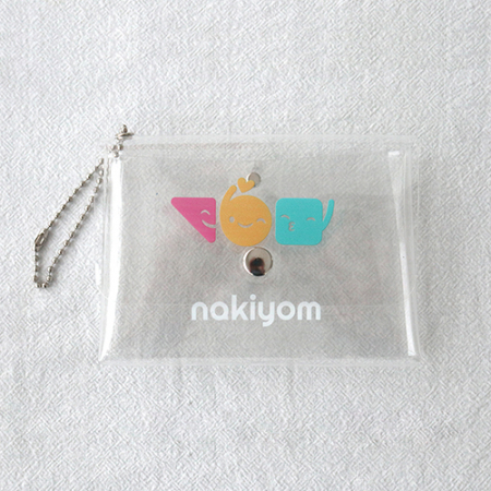 PVC 다용도 투포켓 투명파우치 M-SIZE #3