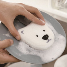 다올 큐티 동물 수세미 4종 세트 Z2517