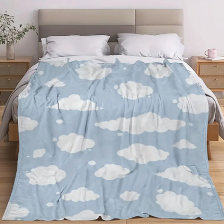 TH285 울트라 소프트 구름프린트 담요 #2