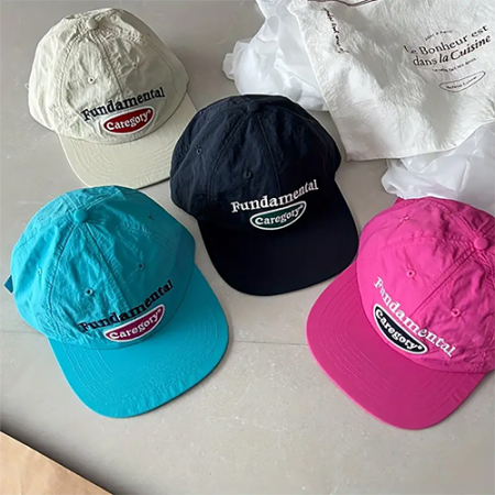 TH221 남녀공용 플랫 브림 모자 #2