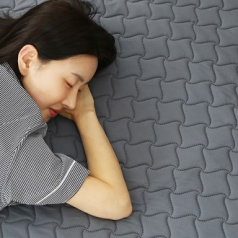 한일의료기 탄소매트 전기장판 전기요 싱글 더블 온열 전기매트 극세사25 싱글 HIM-3000S