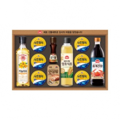 명절 선물세트 사조해표 안심특선 V43호 / 박스단위 무료배송 / 참치 / 안심팜 / 카놀라유 / 참치