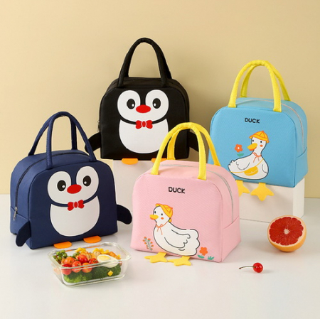 펭귄 오리 보냉백 도시락가방 #3