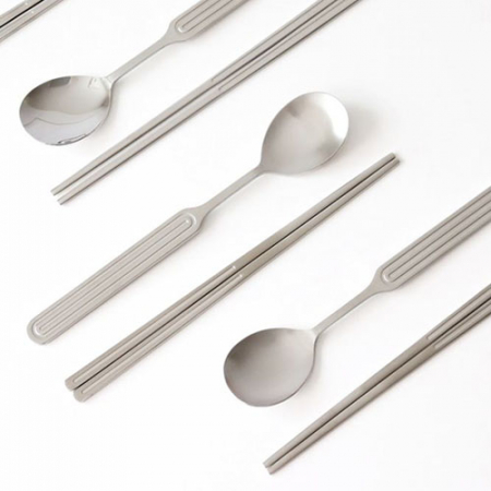 국내산 올스텐 릿지 수저세트 + 케이스 #2