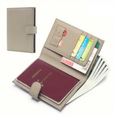 TH156 RFID 차단 정품 가죽 초슬림 여권 지갑