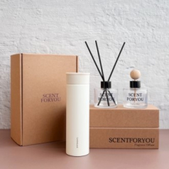 FINE 센트포유 실내용+차량용디퓨저 120ml  + 락앤락슬림핏스크류세트 D48