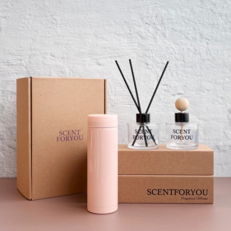 FINE 센트포유 실내용+차량용디퓨저 120ml  + 퓨어마카롱텀블러세트 D50 #2