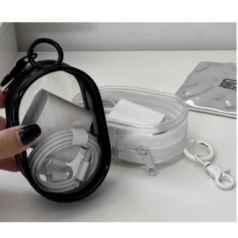 투명미니파우치 열쇠고리파우치 방수파우치