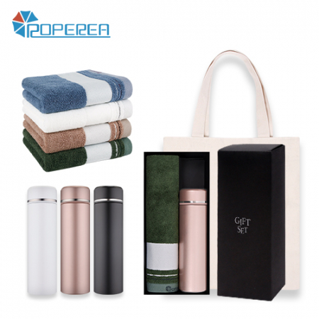 로페리아 클로버뱀부얀170전사타올,포시즌316 스테인레스챠망텀블러500ml세트 #2