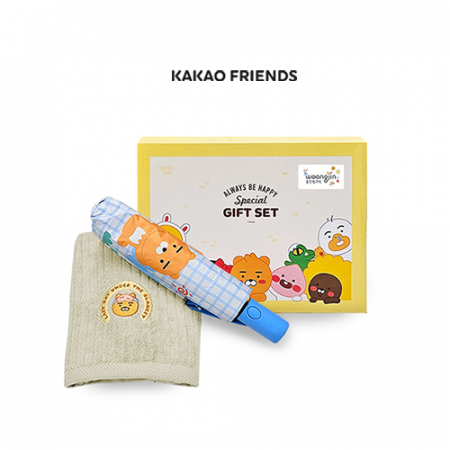 카카오 타월+3단우산 사랑 세트 #2