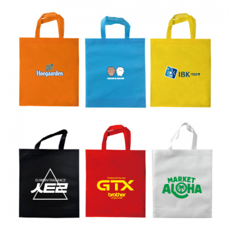 미니 부직포 가방 일반형 6컬러 24x27cm #2