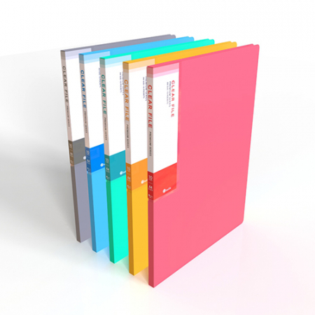 PP 10매 파스텔 클리어 화일 파일 #2