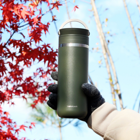 락앤락 메트로 투웨이 텀블러 475ml 손잡이 보온보냉 텀블러 #4