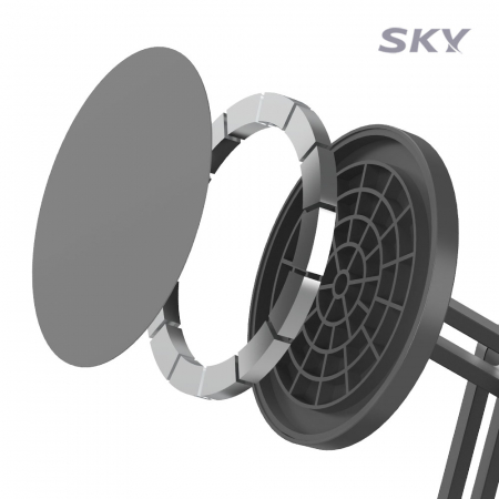 스카이 웰 맥세이프 360도 회전 스마트폰 거치대 스탠드 MD360B #5