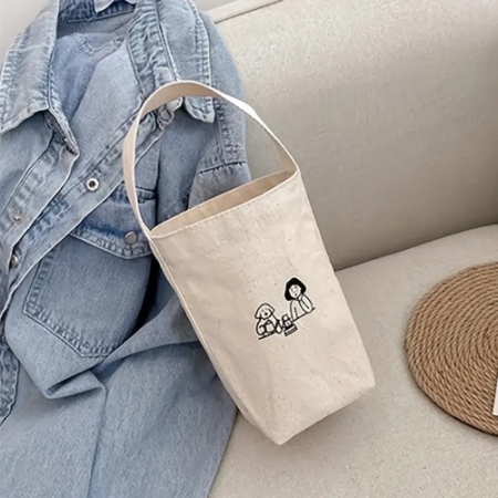 TH335 대용량 클로저 없는 핸드백 #2