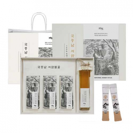 국중남 서암벌꿀 1+등급 100% 천연벌꿀 프리미엄 세트 (면세) #2