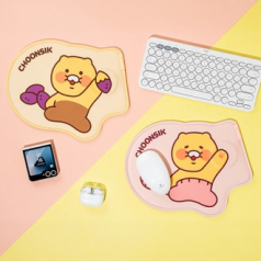 캐릭터 춘식이 헬로우 무선충전 마우스패드