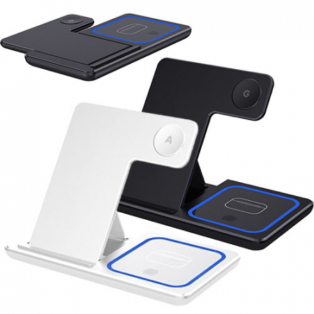 비즈 고속 무선충전기 3in1 스마트폰/워치/이어폰 WF300 #3