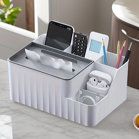 1384 다용도 화이트 바니티 정리함 #2