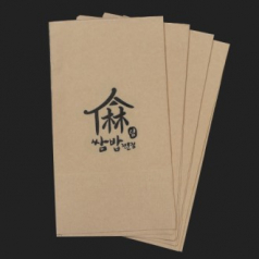 디너접지 인쇄냅킨갈색 1박스 2000매